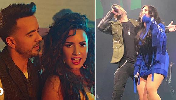 ¿'Échame la Culpa' en vivo? Luis Fonsi y Demi Lovato cantaron por primera vez en un escenario (VIDEO)