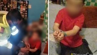 Niño de cuatro años era amarrado de pies y manos por su madre y padrastro | VIDEO
