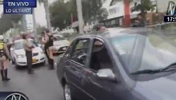 San Isidro: encapuchados asaltan a empresario extranjero en plena Javier Prado (VIDEO)