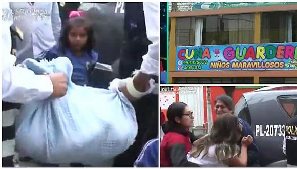 ¡Bebé muere en guardería! Madre protagoniza dramática escena en Los Olivos (VIDEO) 