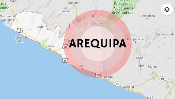 Todo el Perú se mueve y sismo de 5.0 sufre Arequipa esta noche