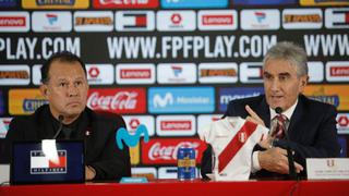 La Selección Peruana jugará amistoso ante México y Oblitas aseguró que no tienen claro el segundo partido