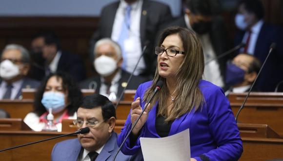 Magaly Ruiz, congresista de APP, es acusada de recortar sueldo a trabajadores. (Foto: Congreso)