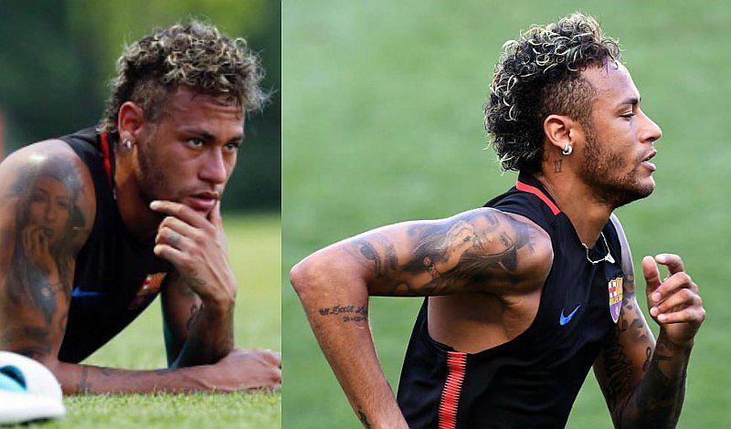 El 'look Neymar', tatuajes y extravagancias capilares [FOTOS]