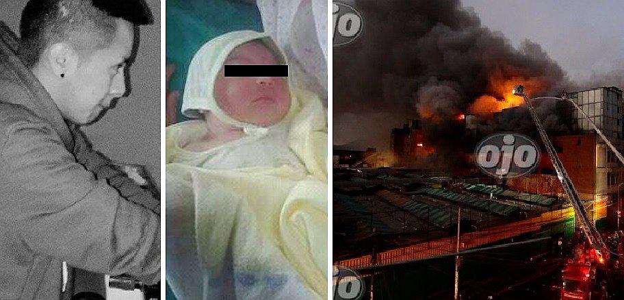 Incendio en Las Malvinas: piden ayuda para hija recién nacida de fallecido