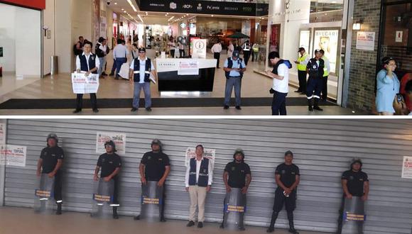 Clausuran centro comercial La Rambla por medidas de seguridad (FOTOS)