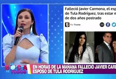 Maju Mantilla se quiebra en vivo al hablar sobre la muerte de Javier Carmona | VIDEO