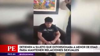 Lurín: Sujeto habría intentado abusar de menor a cambio de no publicar fotos íntimas | VIDEO 