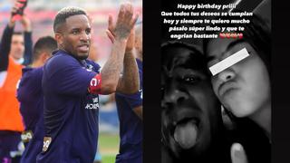 Jefferson Farfán le responde tierno saludo de cumpleaños a la hija de Melissa Klug: “Gracias hijita hermosa” | Foto