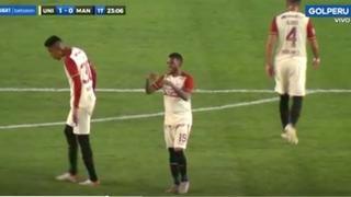 Universitario vs. Mannucci: Quintero tuvo que salir del partido por un tirón en el Monumental | VIDEO