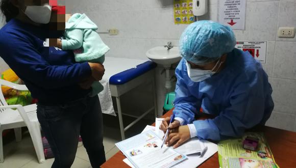 Chimbote: Vacunación en niños se duplicó por difteria y algunos no tenían vacunas completas (Foto: Hospital La Caleta)