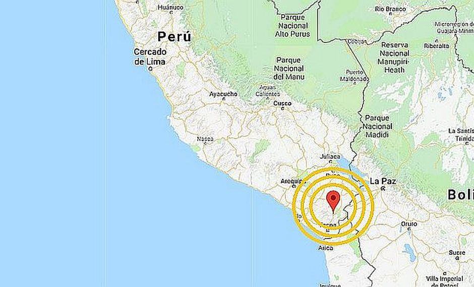 Tacna Sismo De Magnitud 41 Remeció La Ciudad Heroica Esta Mañana Regionales Ojo 5837