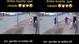 ¡Excelentes reflejos! Mujer se hacer viral en TikTok por su reacción tras intento de robo