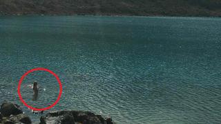 Huancayo: Turista captó a 'sirena' en laguna del Huaytapallana [FOTOS]