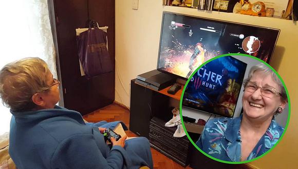 Abuela adicta a los videojuegos: "Empiezo a las 7 de la noche y cuando veo el reloj son las 5:00 am" (VIDEO)