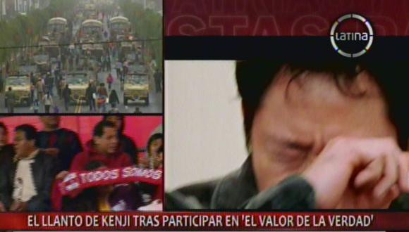 Kenji Fujimori lloró tras recordar la extradición de su padre [VIDEO] 
