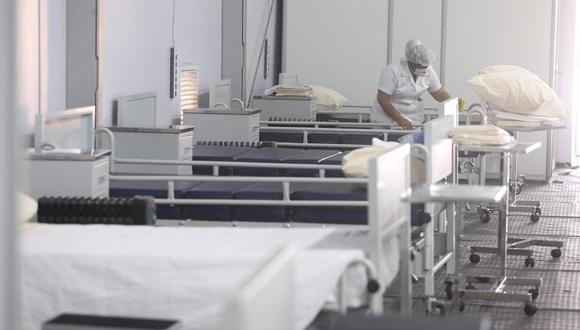 Pasco: instalarán 50 camas en hospital temporal para pacientes con COVID-19 (Foto referencial).