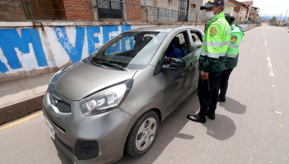 Cusco: PNP retuvo 2407 licencias de conducir durante el estado de emergencia por COVID-19.