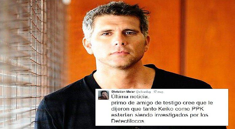 Christian Meier se burla de la DEA por caso del congresista Joaquín Ramírez