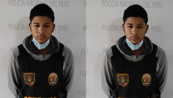 Jorge Castro Baluarte (19), alías ‘Pulpo’, es investigado en la Depincri Callao por el delito de tentativa de homicidio calificado. (Foto: PNP)