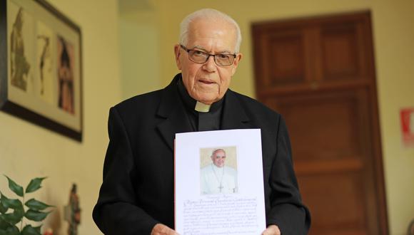 Ayer la orden de los Jesuitas del Perú informó que, monseñor Luis Bambarén Gastelumendi, murió a los 93 años luego de permanecer internado en una clínica de Lima tras ser diagnosticado con COVID-19. (Foto: archivo GEC)