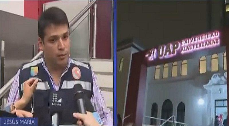 Clausuran de manera temporal sede de la universidad Alas Peruanas en Jesús María | VIDEO