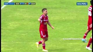 Gol de Sporting Cristal: Alejandro Hohberg marca el 2-0 sobre Mannucci en el Mansiche