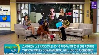 Xoana González pasa "roche" en vivo con su perro │VIDEO