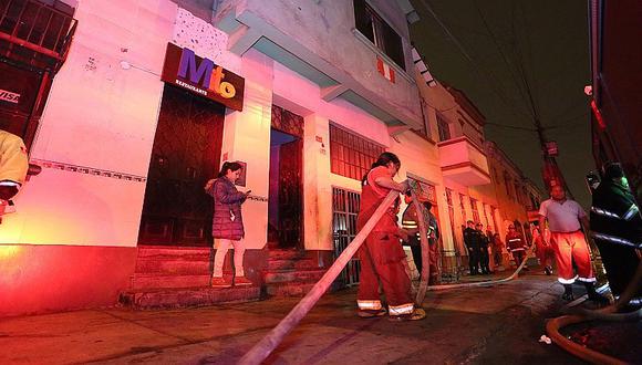 Cercado de Lima: Hombre de 70 años muere tras incendio en su casa