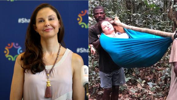 Ashley Judd narra cómo fue su rescate de 55 horas tras romperse una pierna en una selva africana. (Foto: AFP | @ashley_judd)