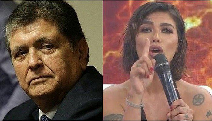 Angie Jibaja y su mensaje tras la muerte de Alan García: "descansa en paz"