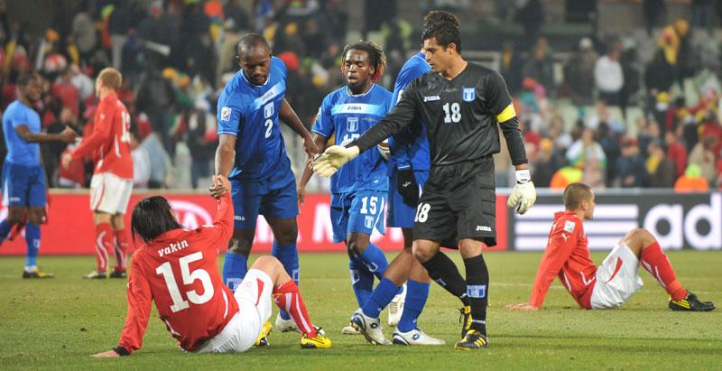 Suiza y Honduras empataron y fueron eliminadas de Sudáfrica 2010