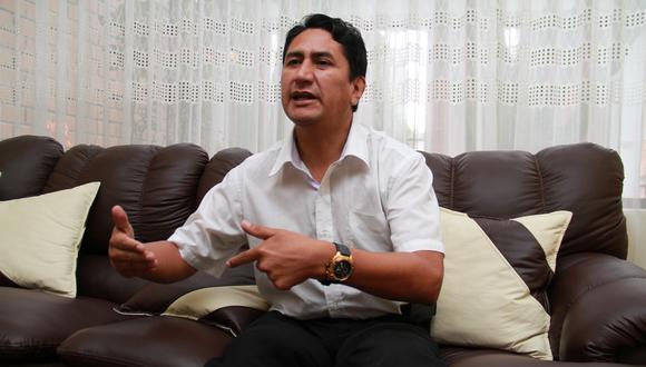 Vladimir Cerrón criticó el allanamiento de su inmueble en Huancayo.  (Foto: archivo GEC)