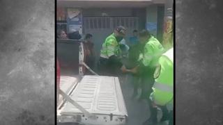 SJL: un policía en retiro herido tras enfrentarse a balazos contra delincuentes para evitar robo de camión 