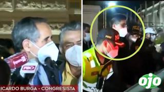 Congresista que recibió fuerte golpiza denunciará a joven: “me ha golpeado con algo contundente”