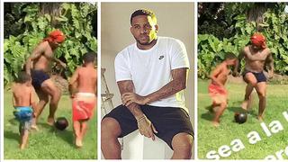 Jefferson Farfán deja ver su tonificado cuerpo en diminuto short (FOTOS)