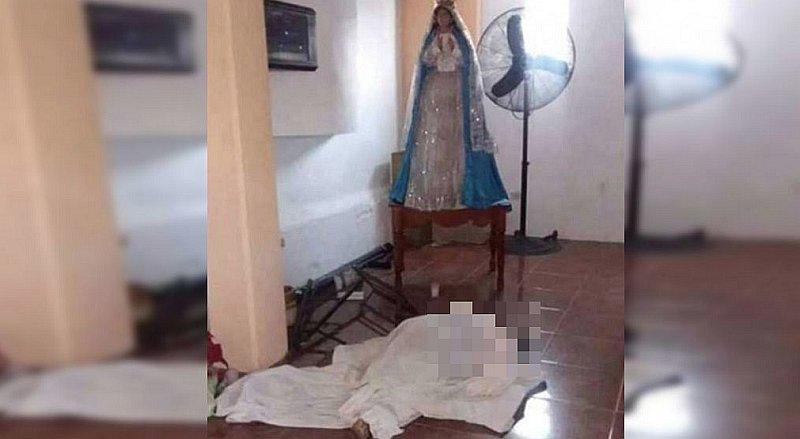 Mujer es violada y asesinada dentro de iglesia (FOTO)