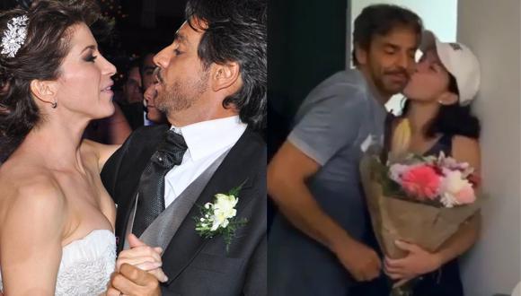 Eugenio Derbez y Alessandra Rosaldo celebraron 8 años de matrimonio. (Foto: Captura Instagram)
