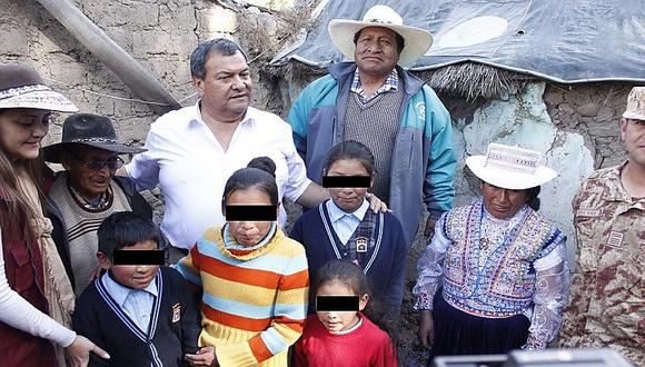 ¡Contra el friaje! Pobladores altoandinos en Arequipa reciben ayuda humanitaria (VIDEO)