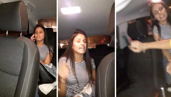 Mujer golpea a taxista y lo amenaza con "te voy a enseñar quién soy" (VIDEO)
