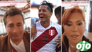 Perú vs. Australia: Magaly y su esposo Alfredo disfrutan del partido en un restaurante de Lima 