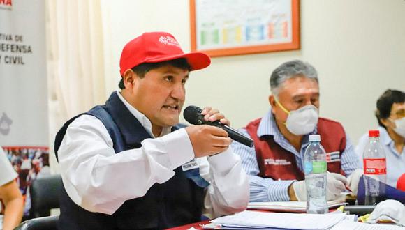 El gobernador de Tacna, Juan Tonconi, lamentó que el INS demore en enviar los resultados de los posibles pacientes con coronavirus. (Foto: Gobierno Regional de Tacna)