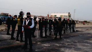 Ministerio Público supervisa nueva protesta en Ica para evitar que se cometan delitos