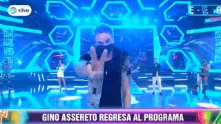 Gino Assereto regresa a EEG, se ve con Jazmín Pinedo y revela por qué se tiñó el cabello | VIDEO