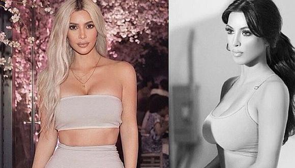 Kim Kardashian realiza desnudo casero y lo publica en redes sociales (FOTO)