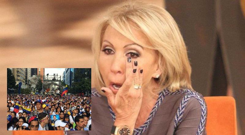 ​Laura Bozzo irá a Venezuela para exigir la libertad de Leopoldo López