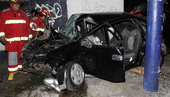 Accidente vehicular en Chorrillos dejó un muerto