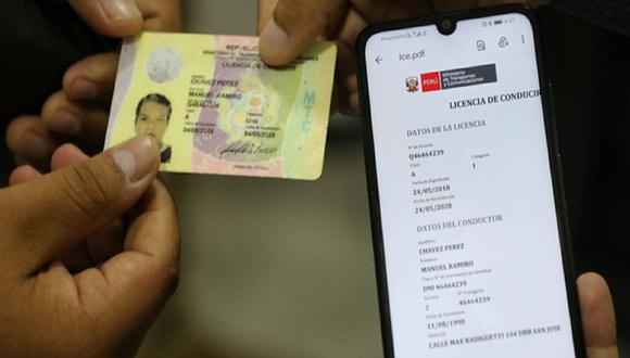 El MTC habilitó la emisión de la licencia de conducir en todo el país. Foto: Andina