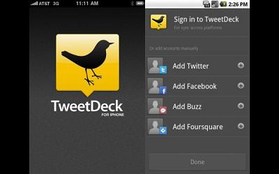TweetDeck le dice adios a Iphone y Android