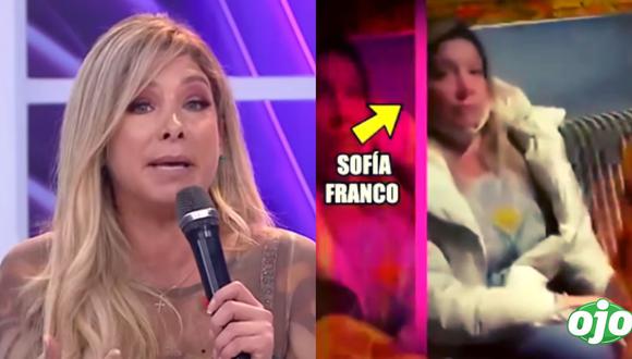 Sofía Franco se pronuncia sobre incidente en karaoke | FOTO: América TV - willax tv